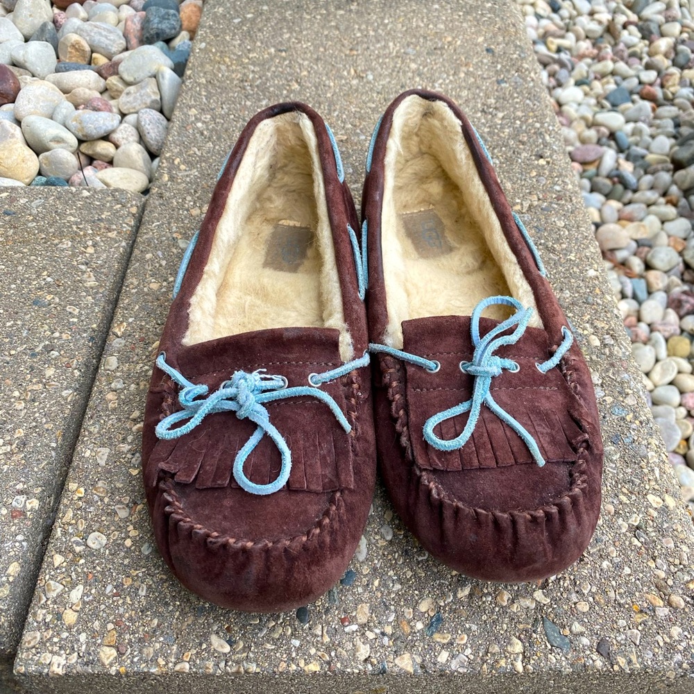 UGG Brown Moccasins - Women’s size 9